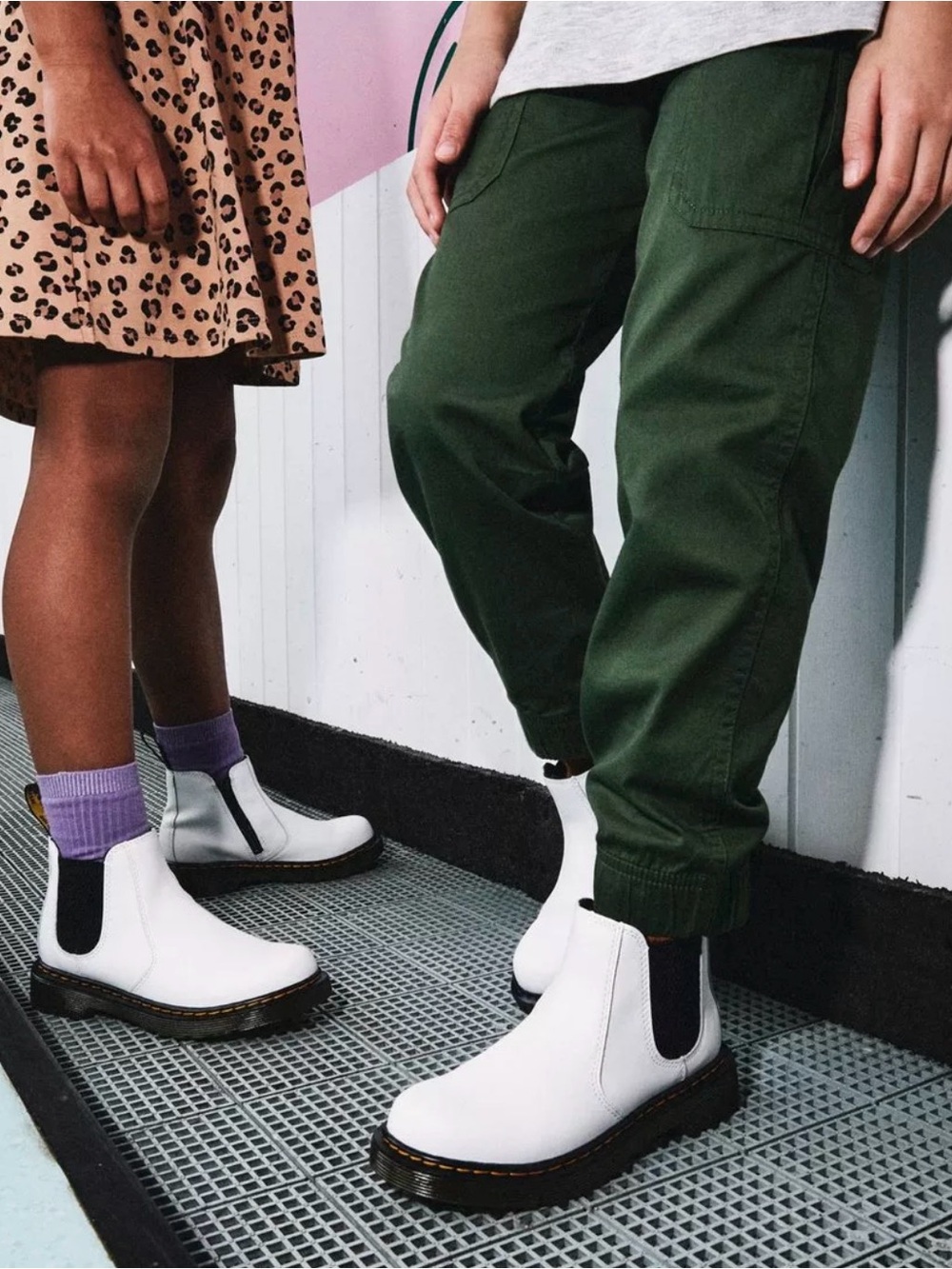 JUNIOR 2976 LEATHER CHELSEA BOOTS